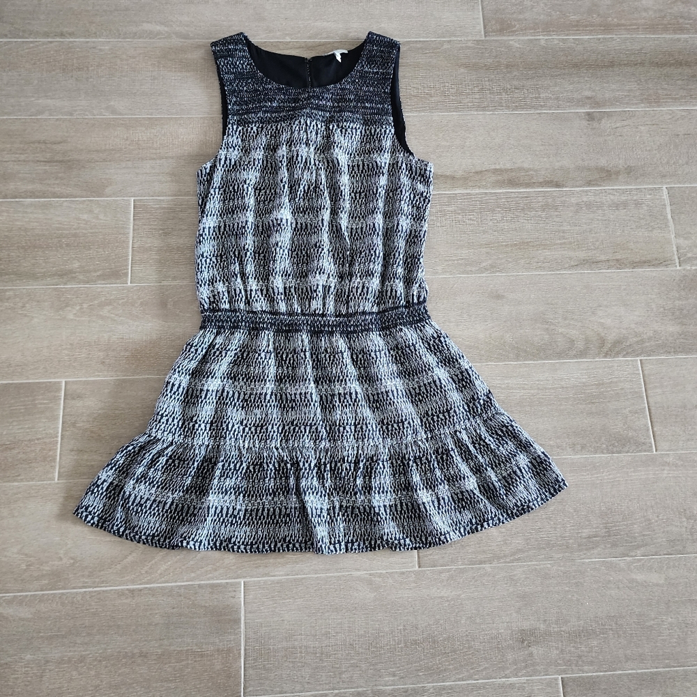 Joie Silk Leilou Blouson Dress